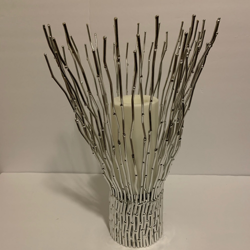 Z Gallerie home decor Large Candle holder W tags